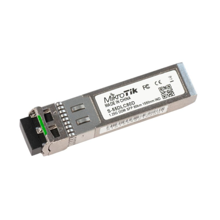 MikroTik S-55DLC80D Dual LC-connector