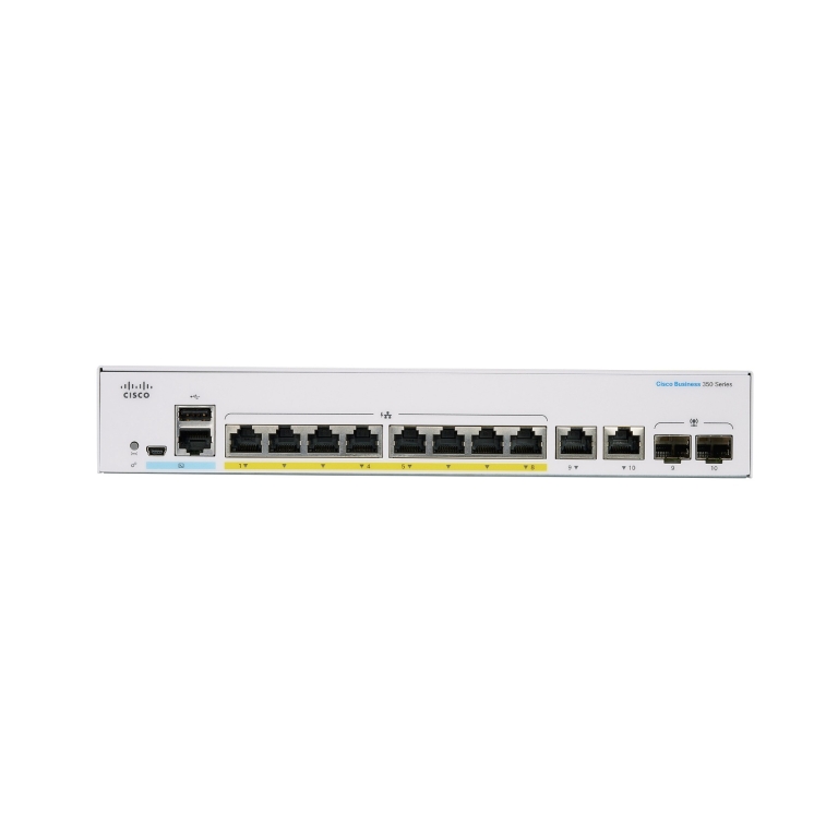 Cisco Business CBS350-8P-E-2G Managed Switch