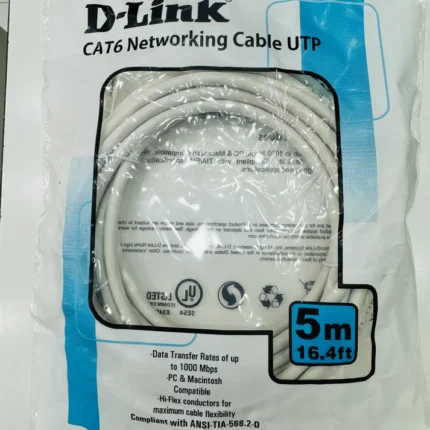 D-Link Cat6 UTP Patch Cord 5 Meter