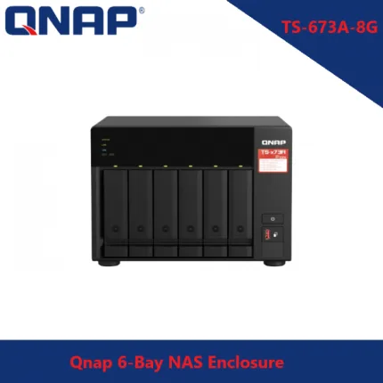 Qnap TS-673A-8G 6-Bay NAS Enclosure