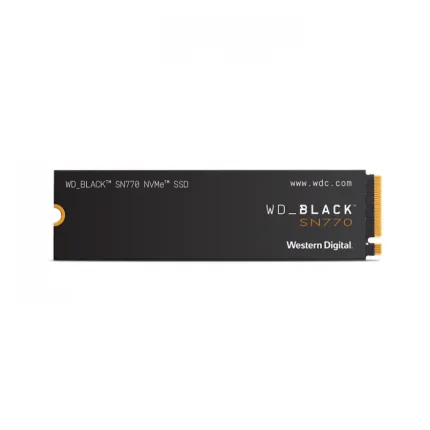 Western Digital 500GB WDS500G3X0E SN770 NVMe SSD - Black