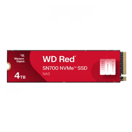 Western Digital 4TB WDS400T1R0C SN700 NVMe SSD - Red