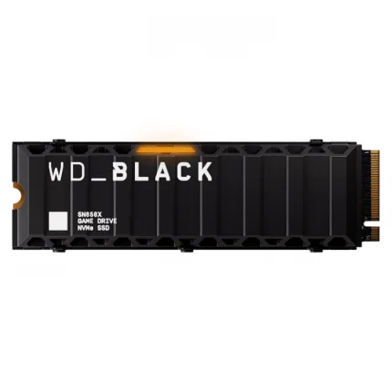 Western Digital 4TB WDS400T2XHE SN850X NVMe SSD With Heatsink - Black